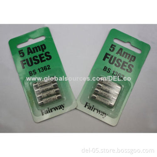 BS1362 Fuses, ASTA BSI Fuse for UK and European Markets